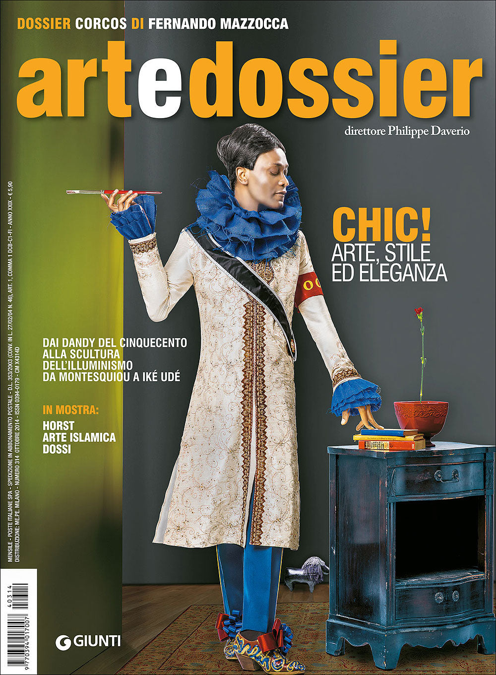 Art e dossier n. 314, ottobre 2014::allegato a questo numero il dossier: Corcos di Fernando Mazzocca