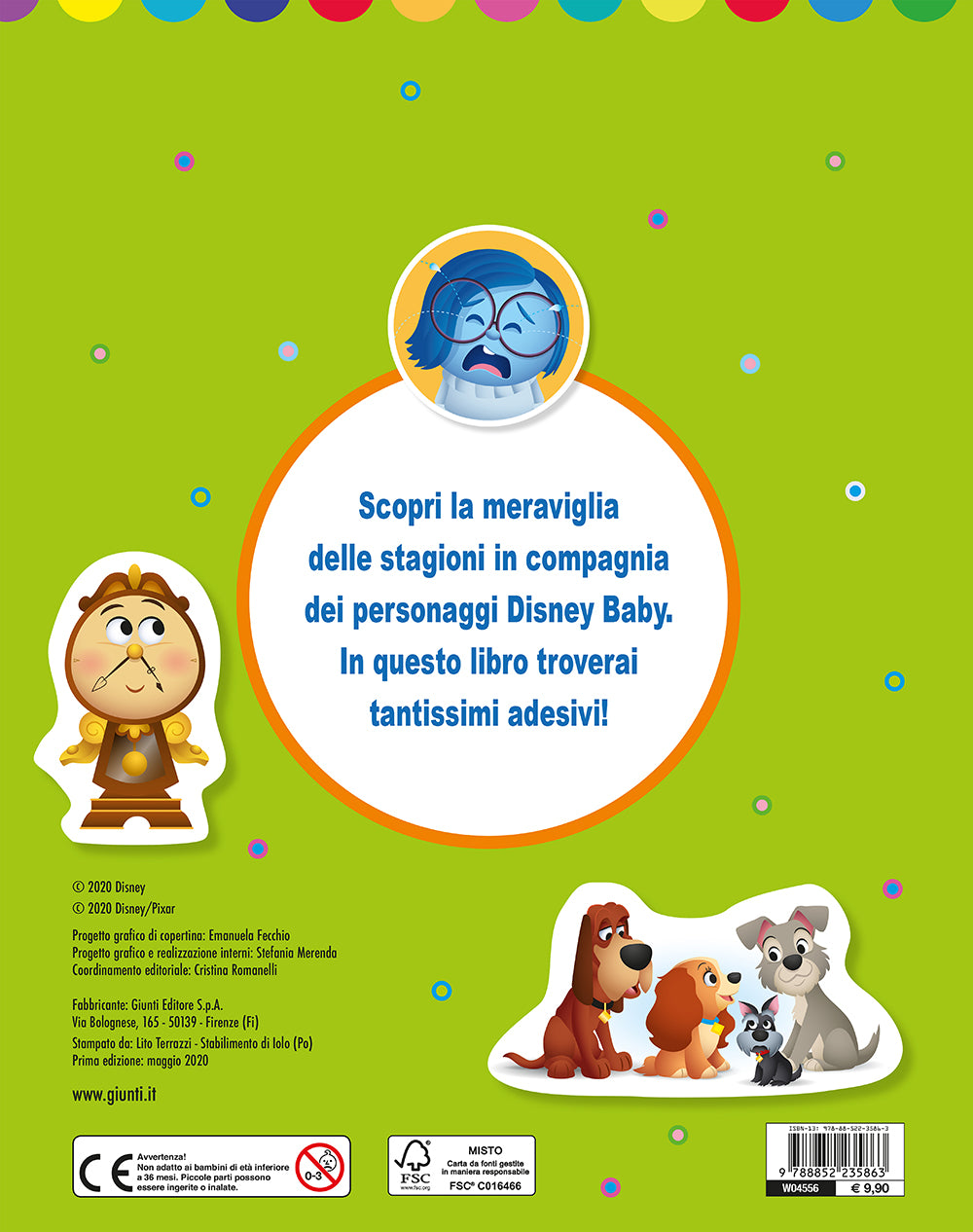 SUPERSTACCATTACCA SPECIAL DISNEY BABY::PIU' DI 170 ADESIVI