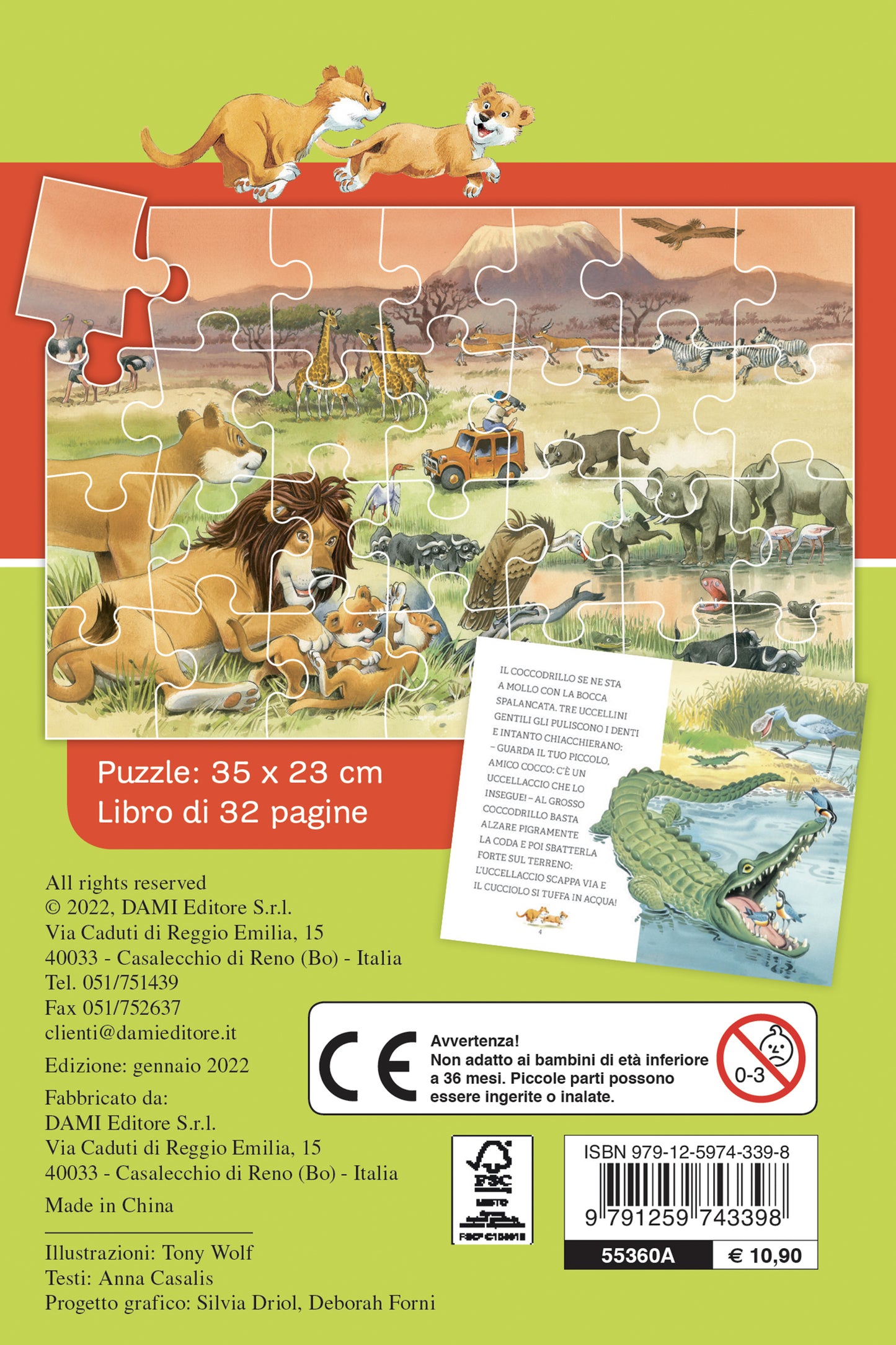 Gli animali della savana