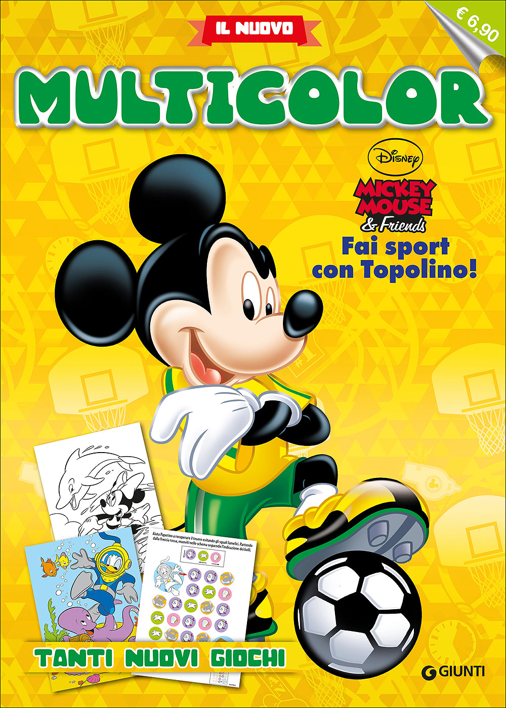 Il nuovo Multicolor - Mickey Mouse & Friends::Fai sport con Topolino! - Tanti nuovi giochi