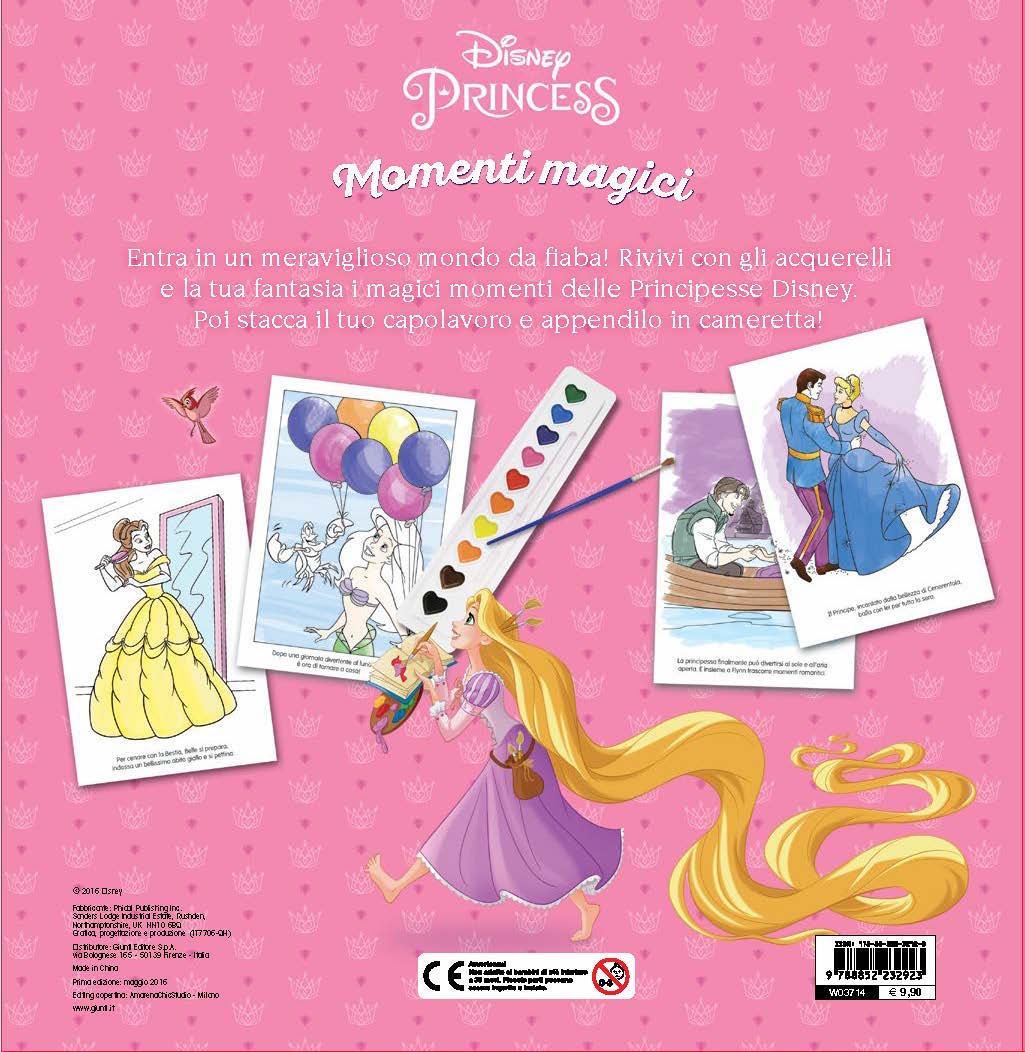 Libro Acquerello - Principesse