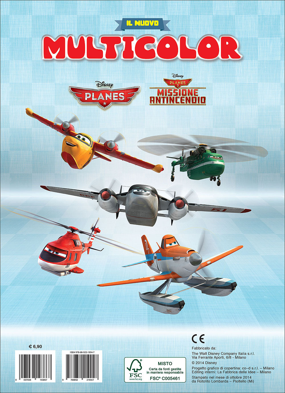 Il nuovo Multicolor - Planes Planes 2::Tanti nuovi giochi