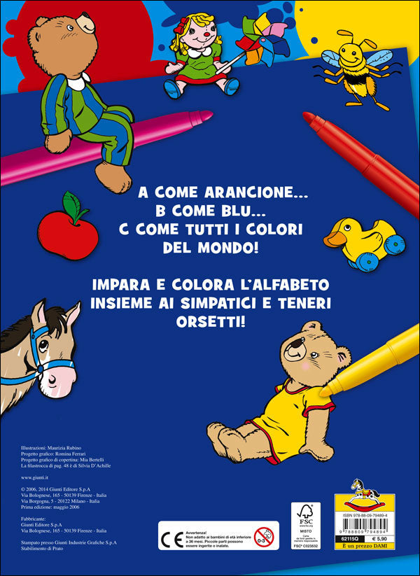 Il mio Alfabetiere da Colorare