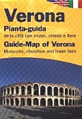 Verona::Pianta-guida della città con musei, chiese e fiere