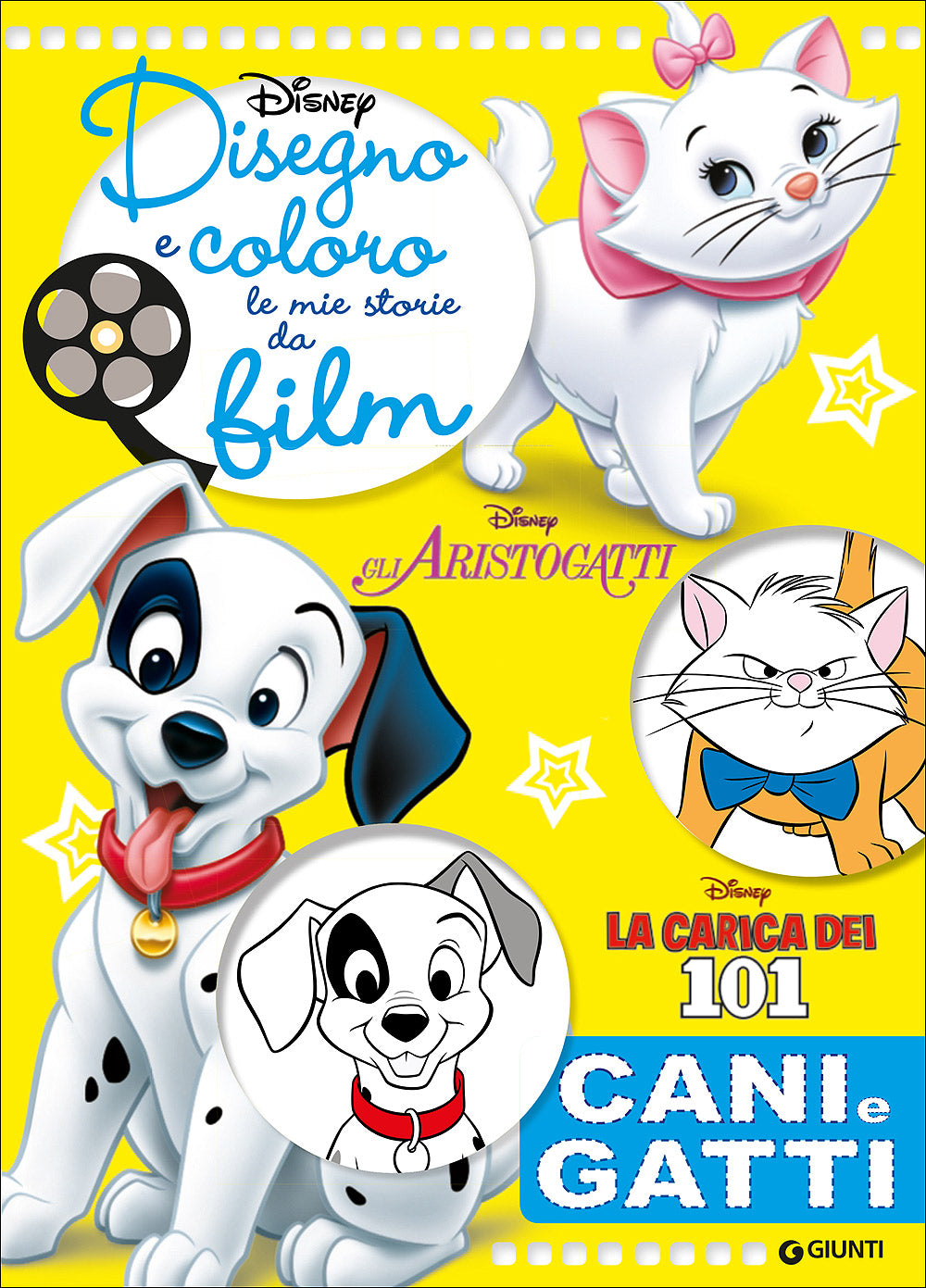 Disegno e Coloro le Mie Storie da Film - Gli Aristogatti. La carica dei 101. Cani e Gatti