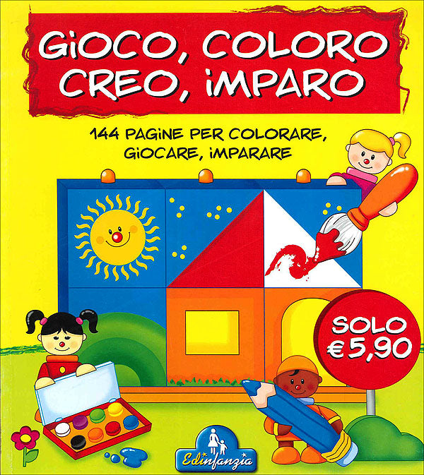 Gioco, coloro, creo, imparo