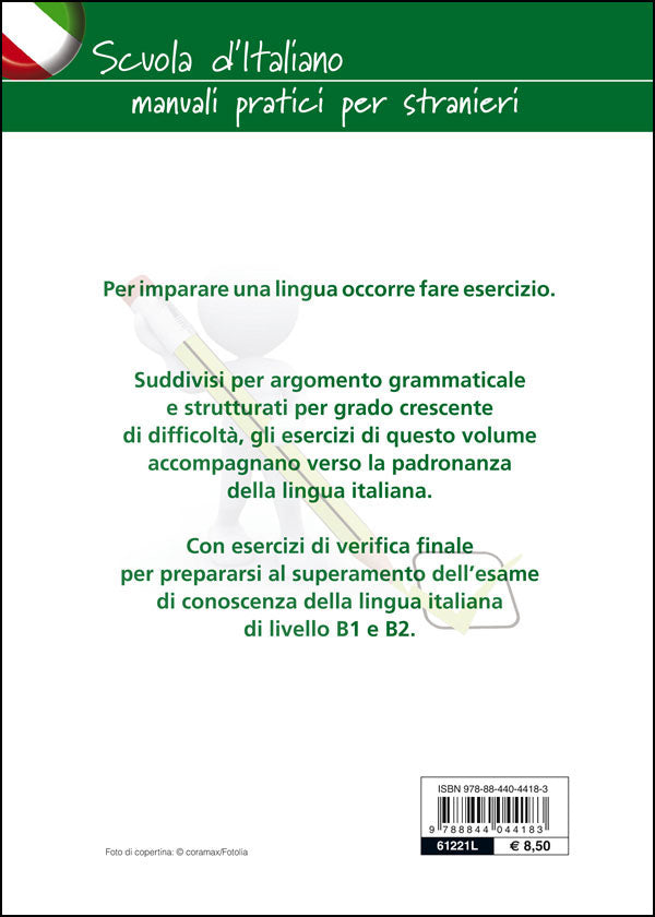 Esercizi di grammatica italiana per stranieri