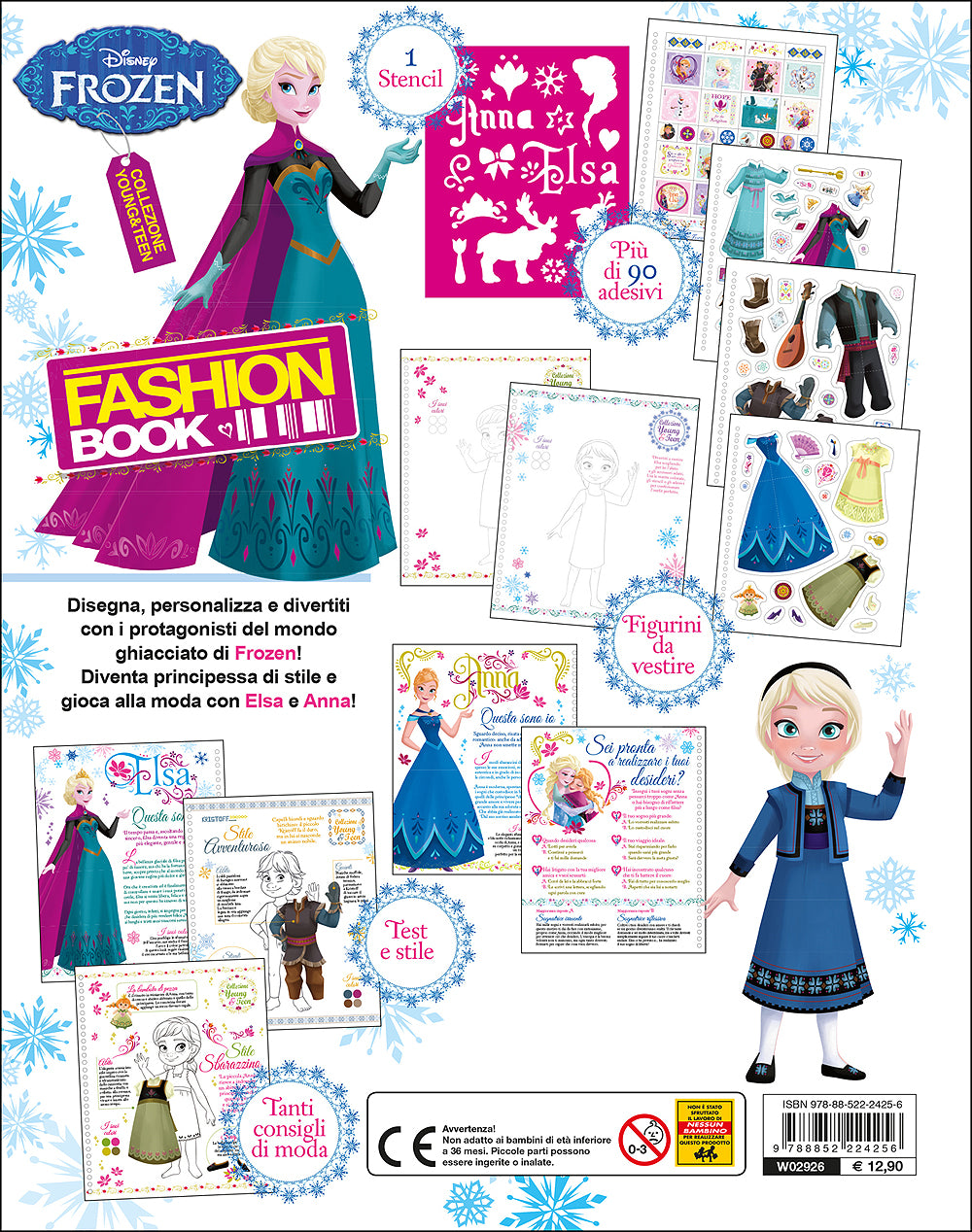 Fashion Book - Frozen::Nuovi stili da favola - Collezione Young&Teen