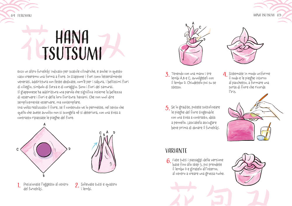 Furoshiki::L'arte giapponese di fare pacchetti regalo