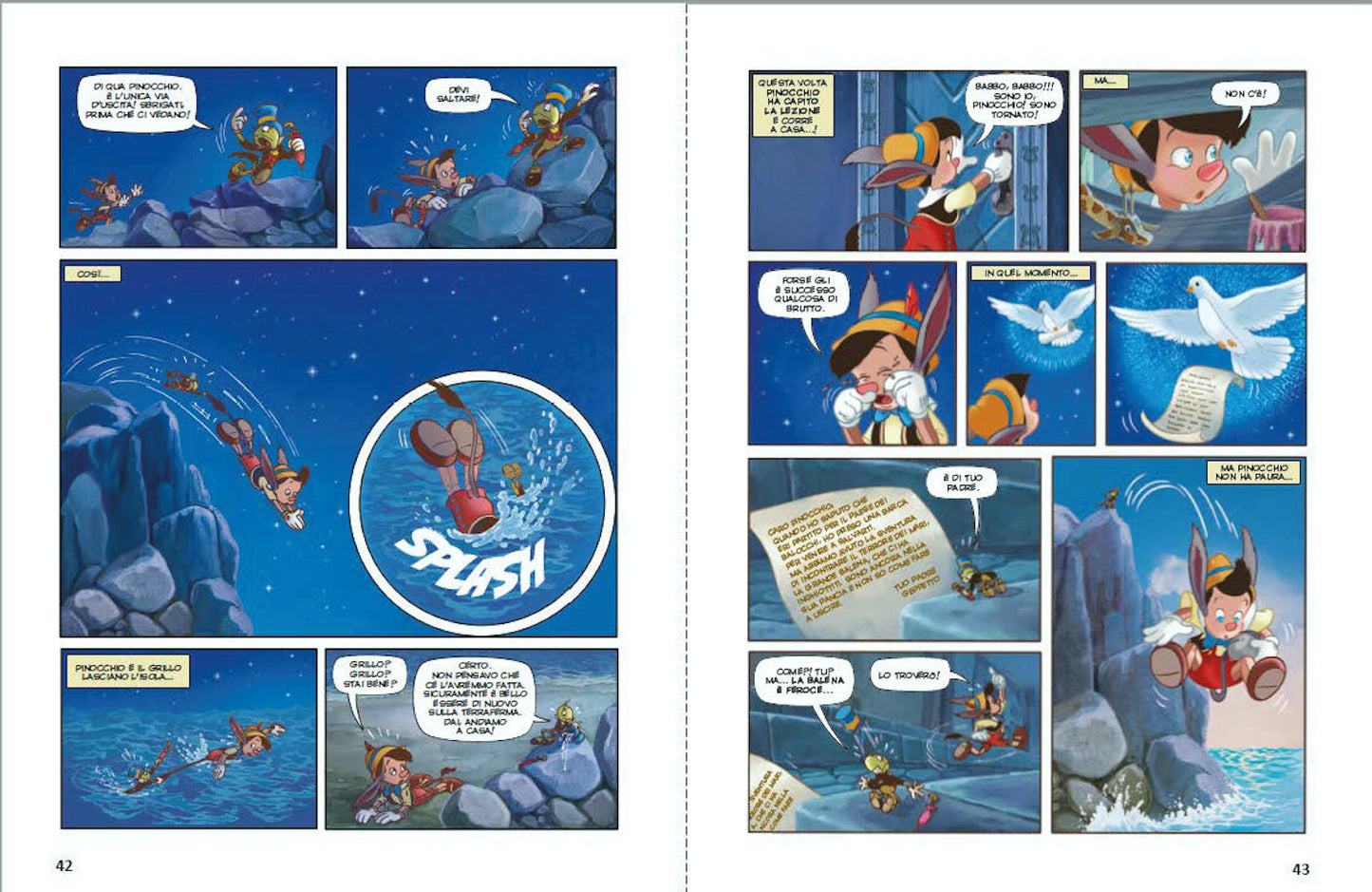 Pinocchio La storia a fumetti Edizione limitata::Disney 100 Anni di meravigliose emozioni