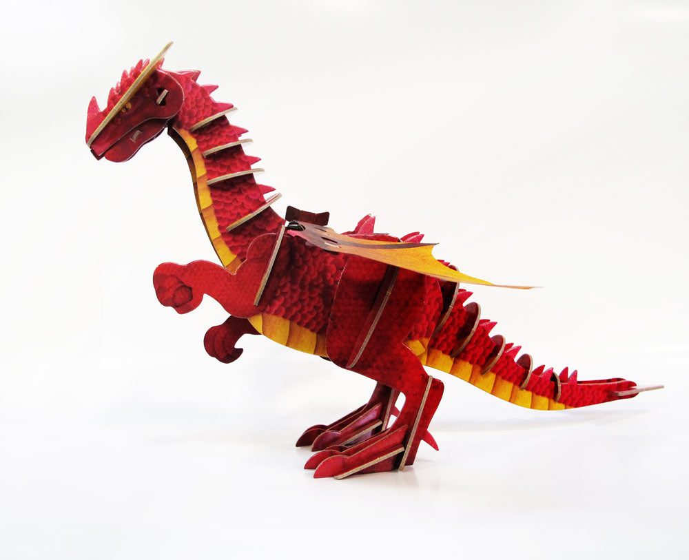 Costruisci il tuo drago::Libro+Modellino di 46 pezzi+motore