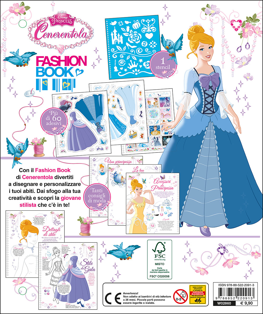 Fashion Book - Cenerentola::Crea la moda da Principessa