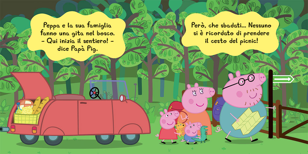 Peppa Pig - Picnic nel bosco