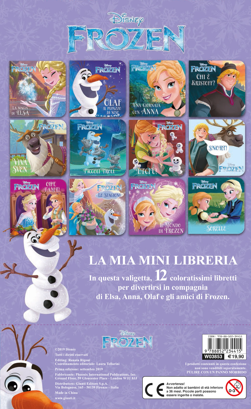 La mini libreria - Frozen