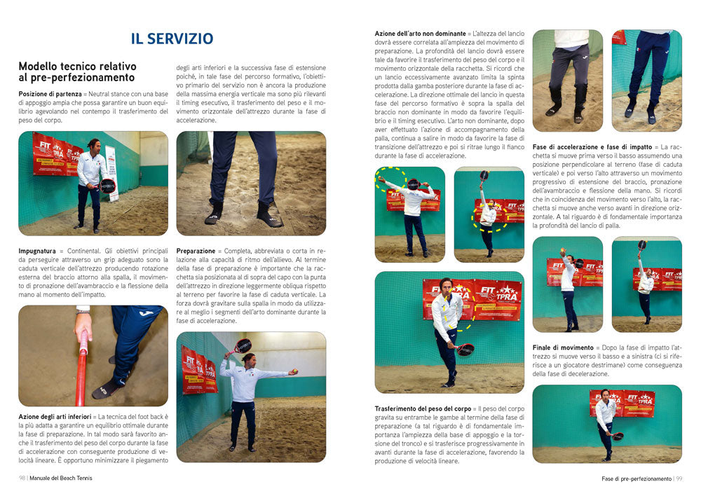 Manuale del Beach Tennis ::Fase di pre-perfezionamento