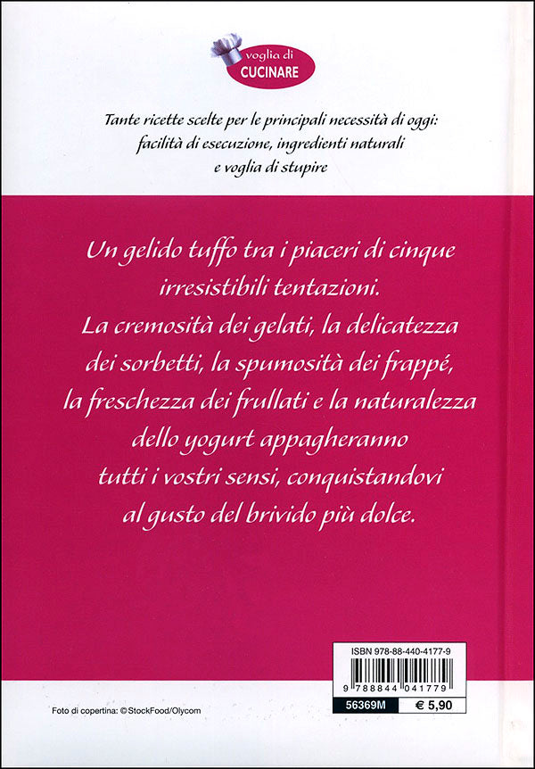 Gelati, sorbetti e frappé