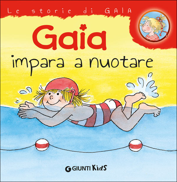 Gaia impara a nuotare