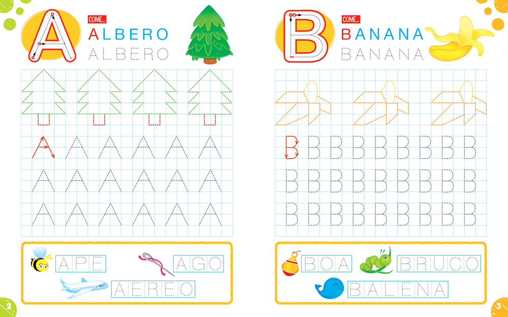 Imparo le lettere::Tante attività e giochi per conoscere le lettere