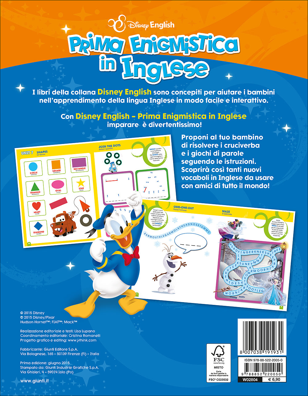 Disney English - Prima Enigmistica in Inglese::Impara l'Inglese giocando con tantissime parole!