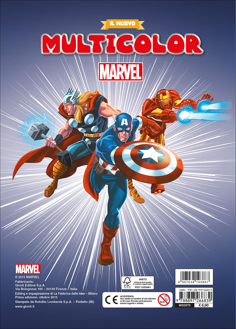 Il nuovo Multicolor - Marvel::Tanti nuovi giochi