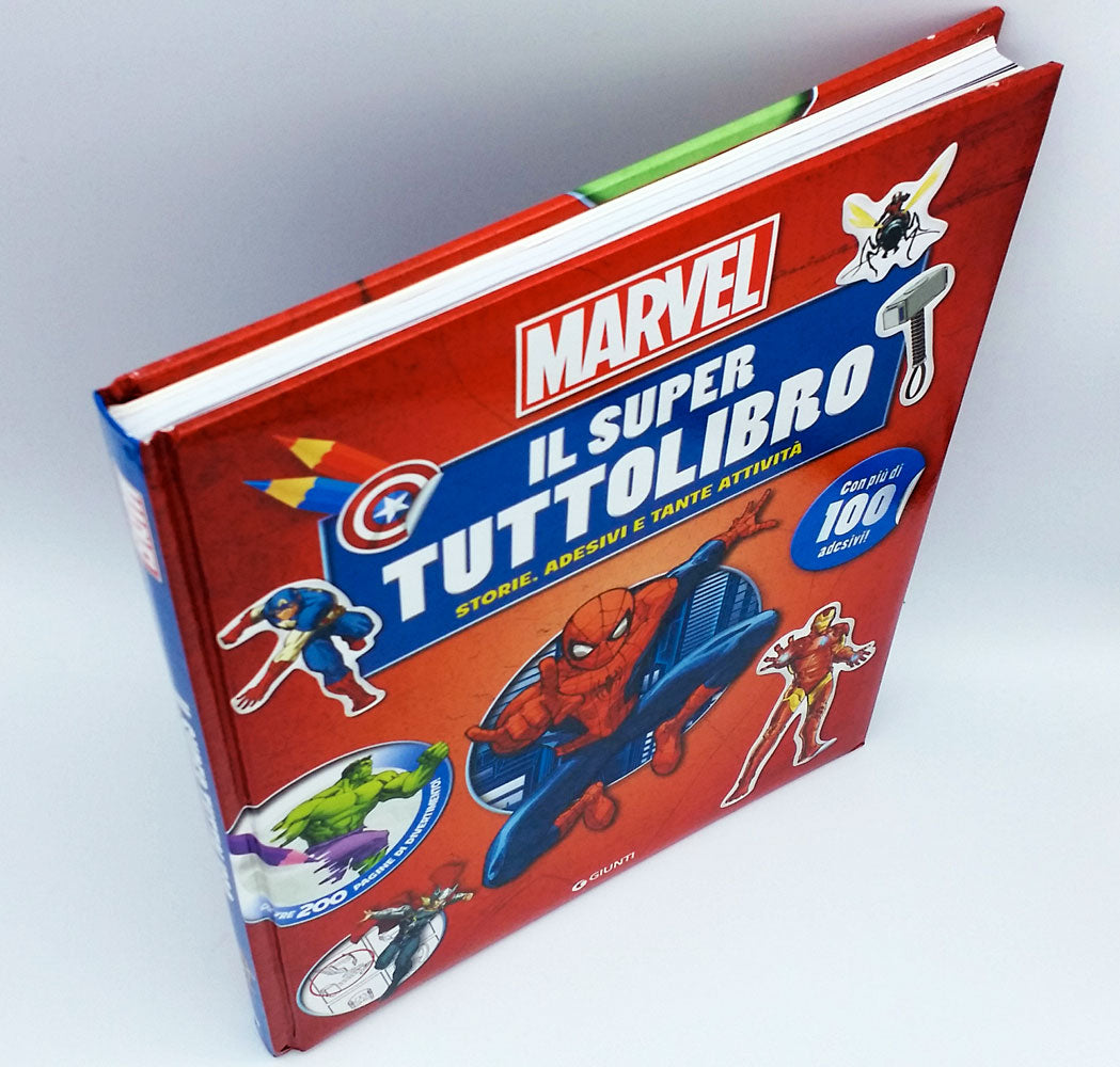 Il Super Tuttolibro - Marvel::Storie, adesivi e tante attività - Con più di 100 adesivi