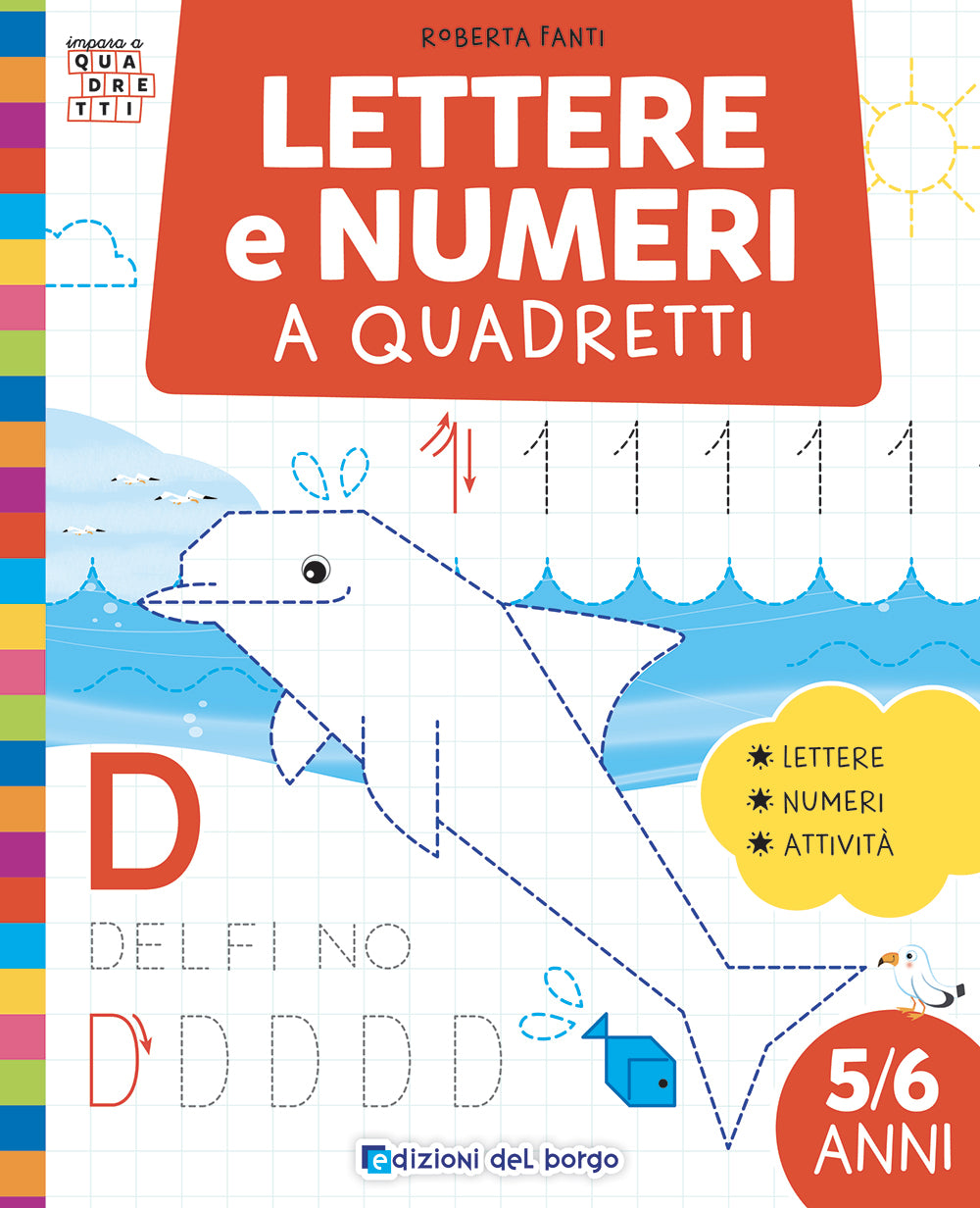 Lettere e numeri a quadretti