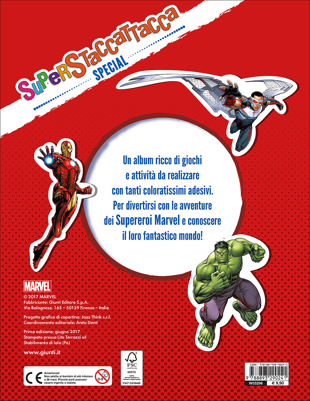 Superstaccattacca Special - Avengers::Più di 300 adesivi