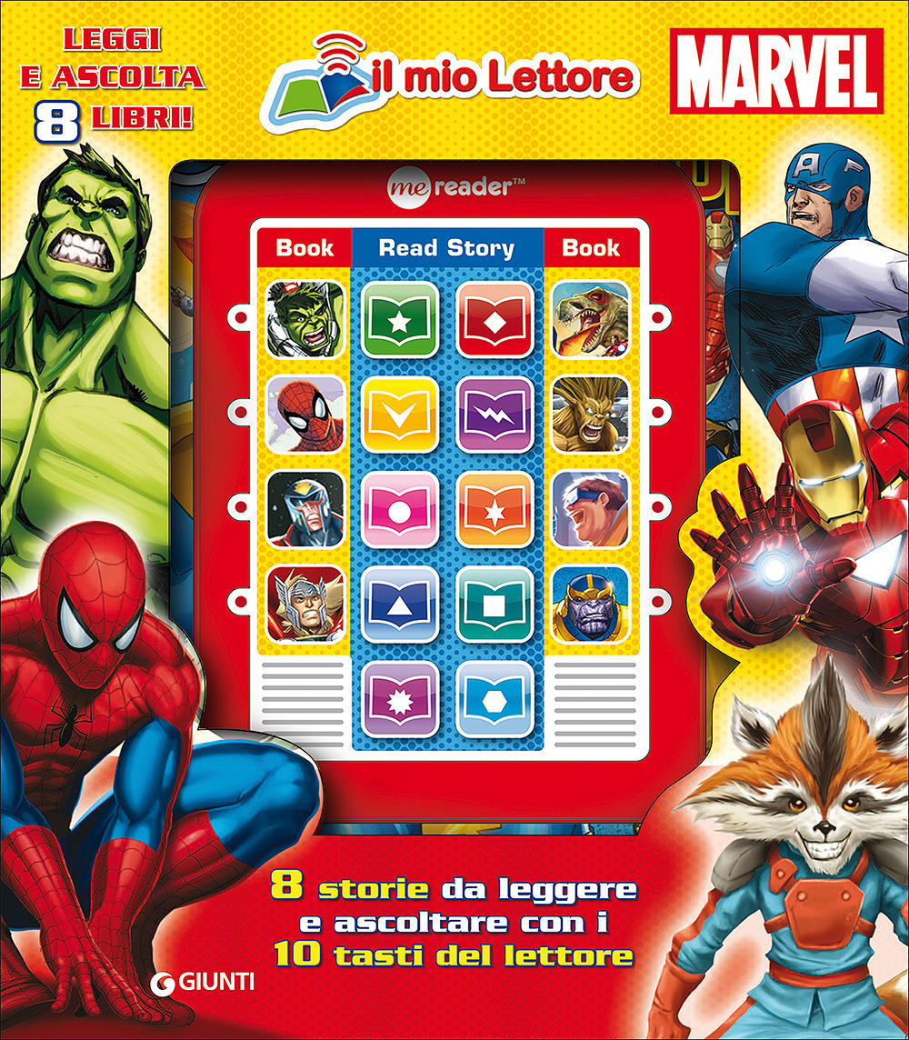 Il mio primo lettore - Il mio lettore Marvel::8 storie da leggere e ascoltare con i 10 tasti del lettore