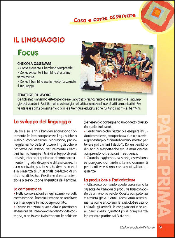 Come leggere DSA e Scuola dell'Infanzia::Quaderno operativo