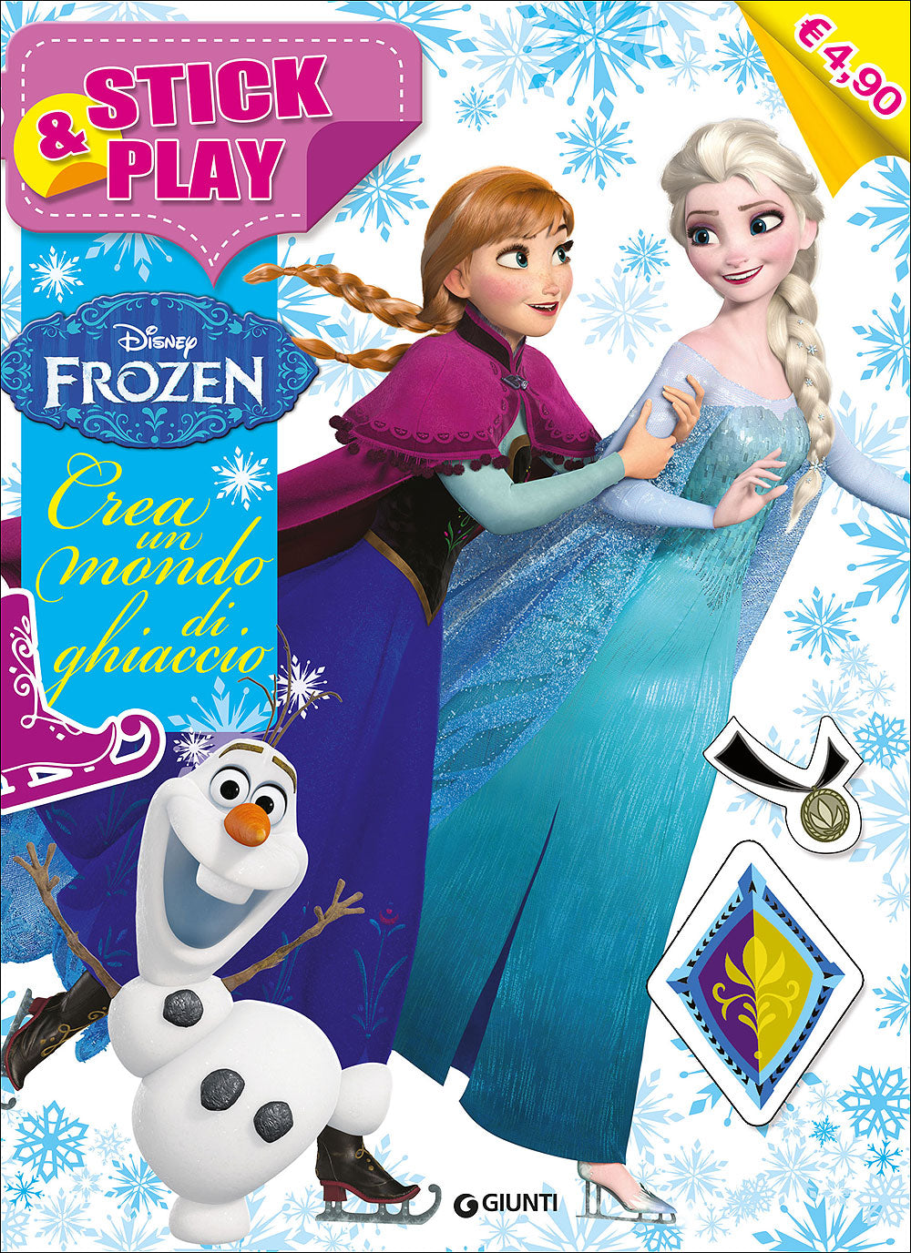 Stick&Play - Frozen. Crea un mondo di ghiaccio