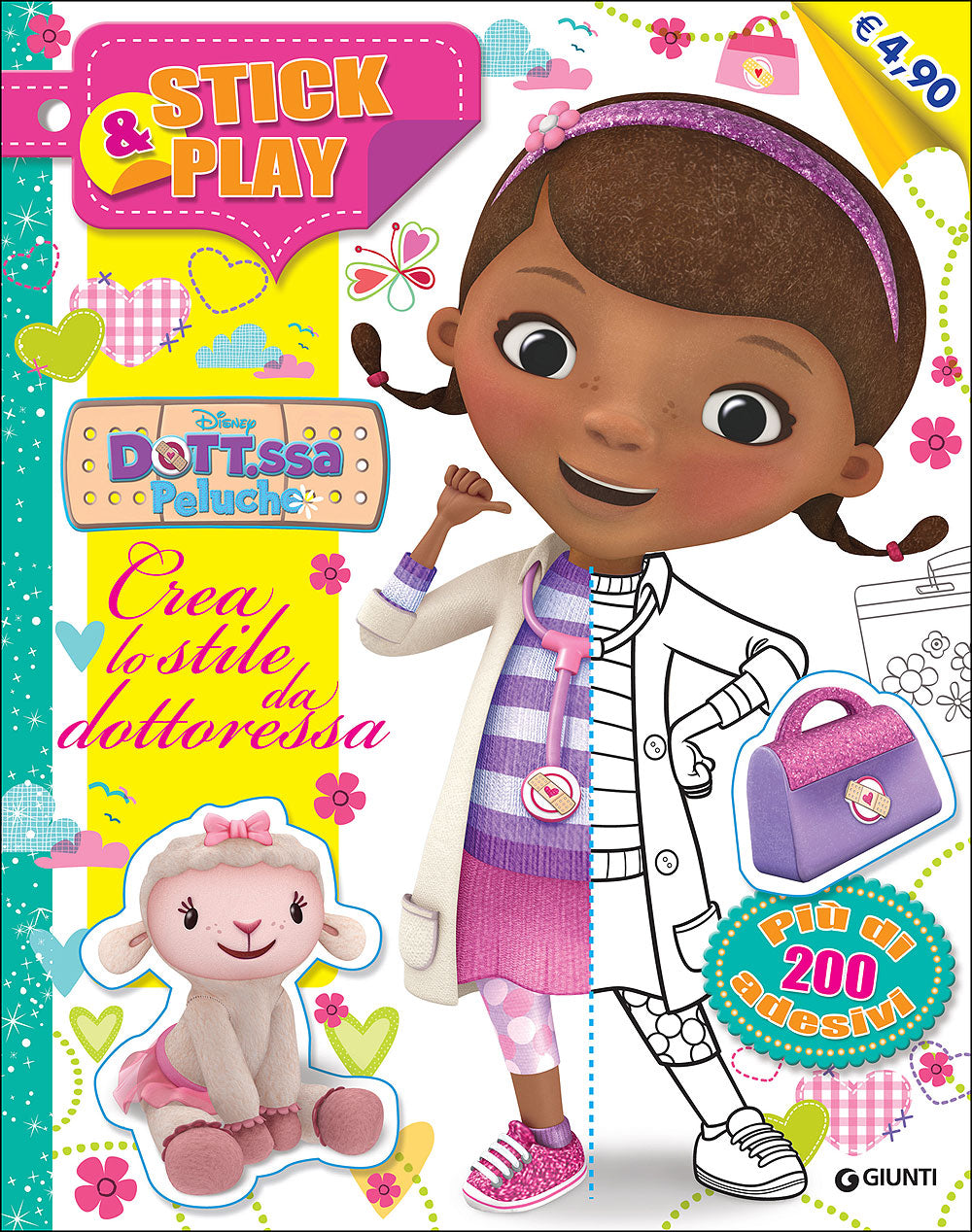 Stick&Play - Dott.ssa Peluche::Crea lo stile da dottoressa - Più di 200 adesivi