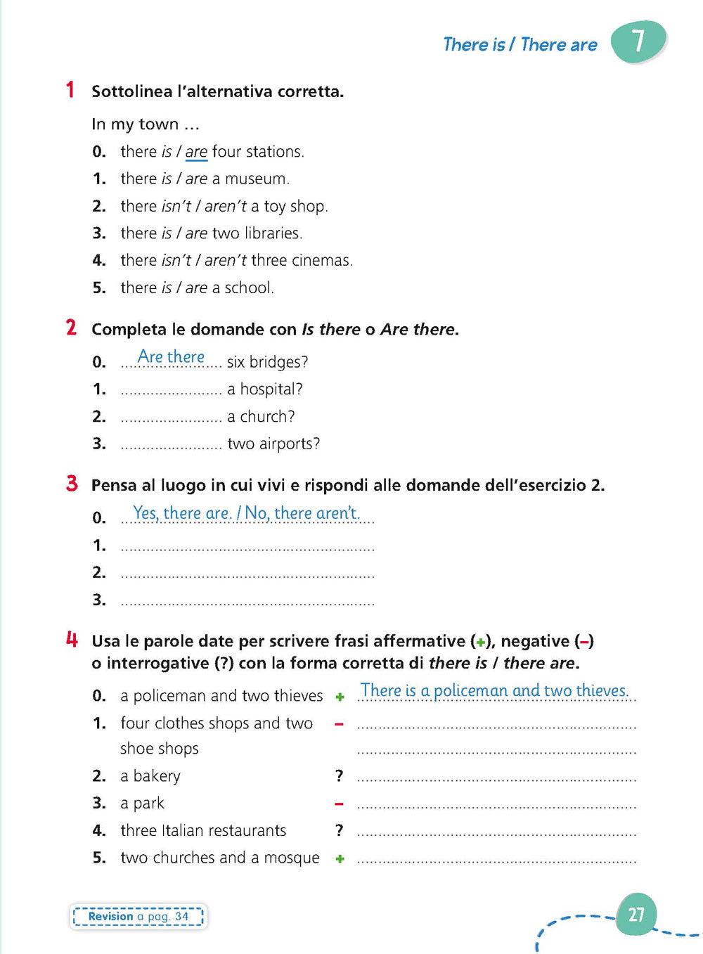 English Grammar for A1::Con blocco Test e Mappe