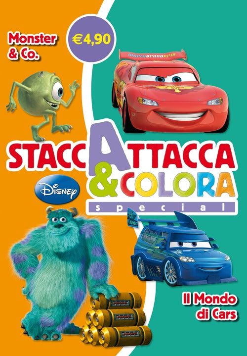 Staccattacca & Colora Special - Monster & Co. Il Mondo di Cars