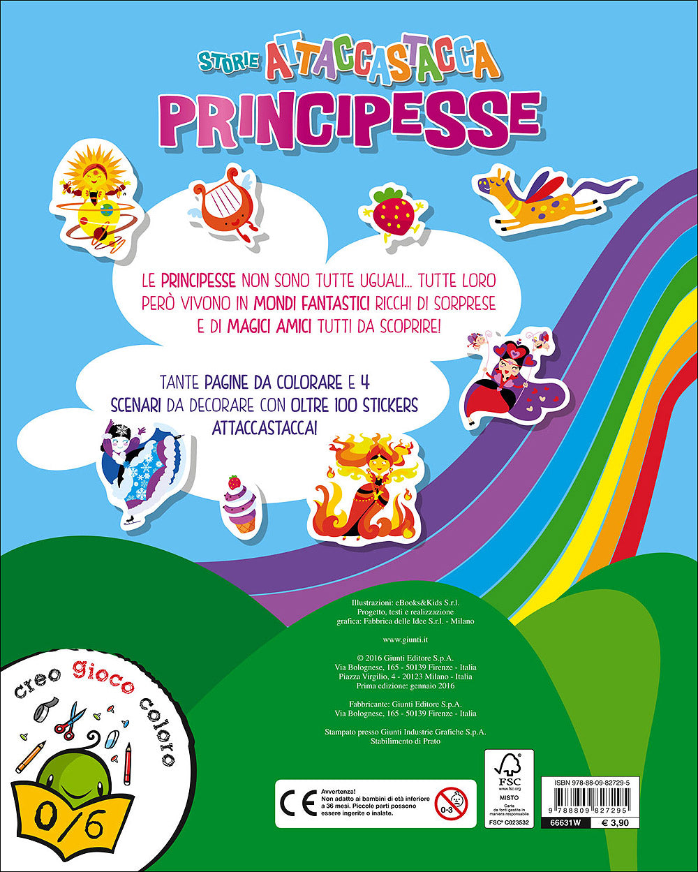 Storie attaccastacca - Principesse