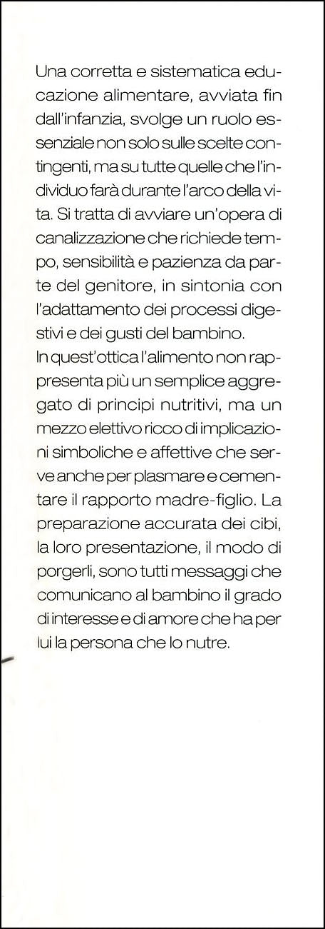 100 ricette per l'infanzia::Guida all'alimentazione del bambino dallo svezzamento alla scuola