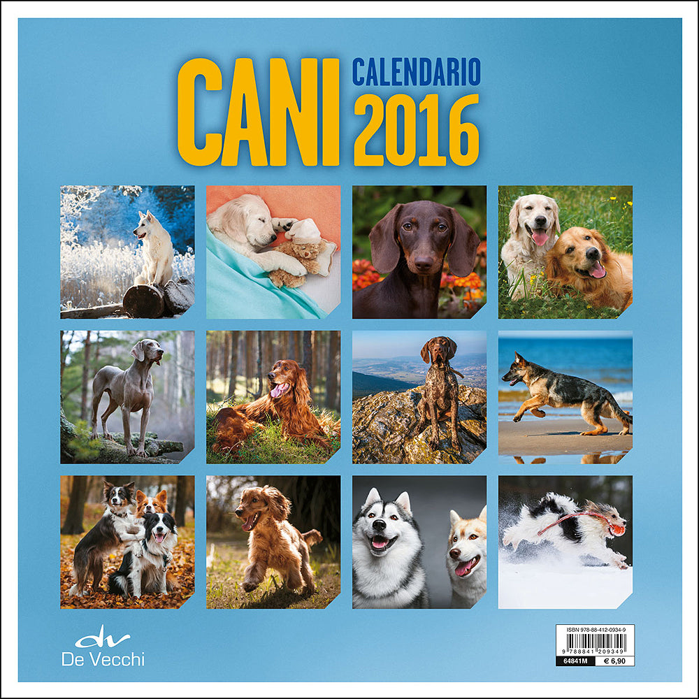 Cani - Calendario 2016