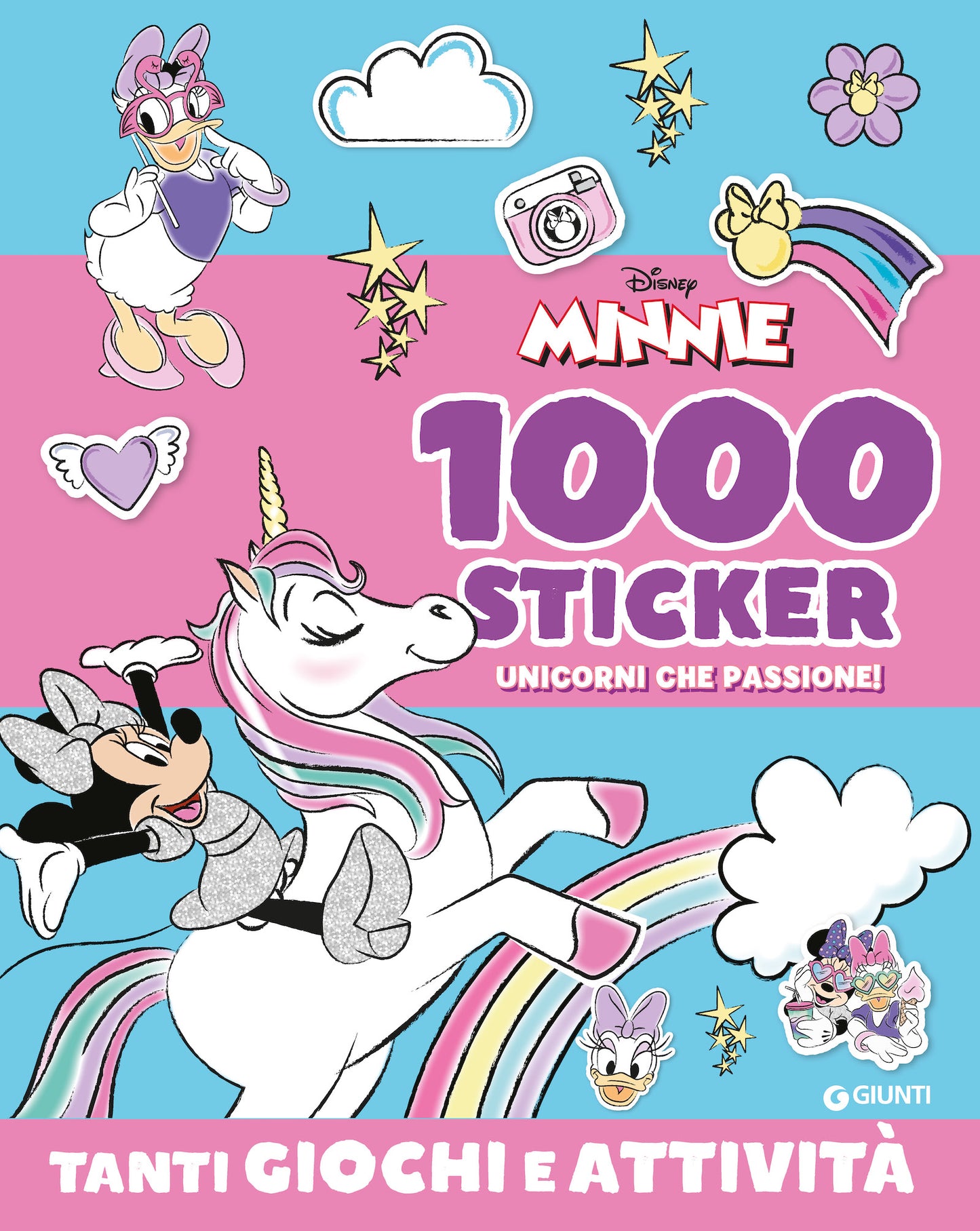 Minnie Unicorni che passione! 1000 Sticker::Tanti giochi e attività