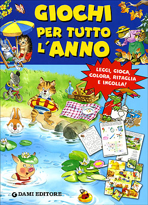 Giochi per tutto l'anno::Leggi, gioca, colora, ritaglia e incolla!