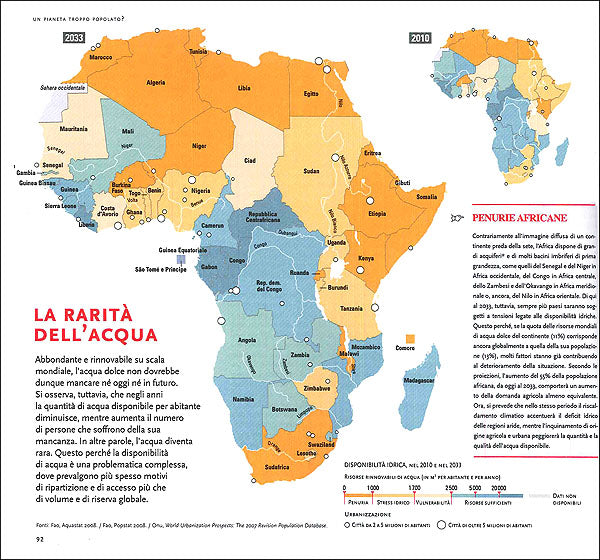 Atlante dei futuri del mondo::Migrazioni, agricoltura, acqua, clima... 2033