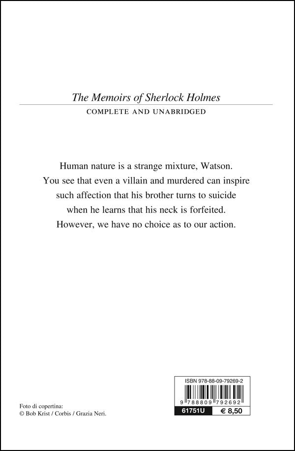 The Memoirs of Sherlock Holmes