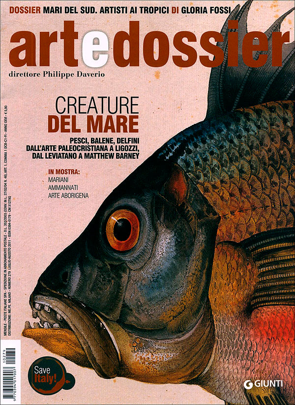 Art e dossier n. 279, Luglio/Agosto 2011::allegato a questo numero il dossier: Mari del Sud. Artisti ai tropici dal Settecento a Matisse di Gloria Fossi