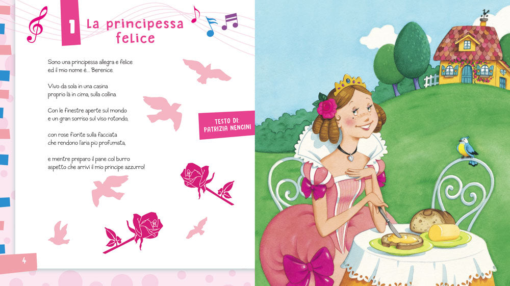 Le Canzoncine delle Principesse + CD::Leggi e canta con noi!