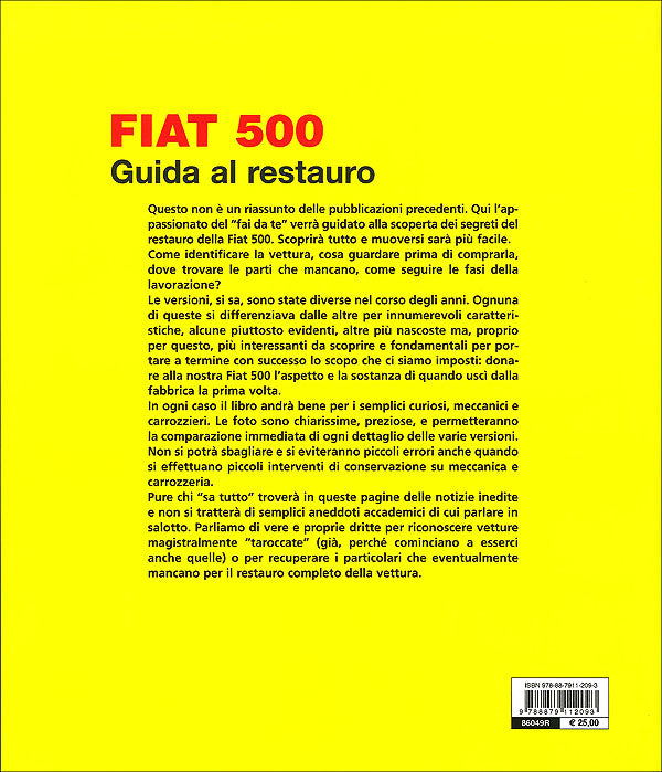Fiat 500::Guida al restauro