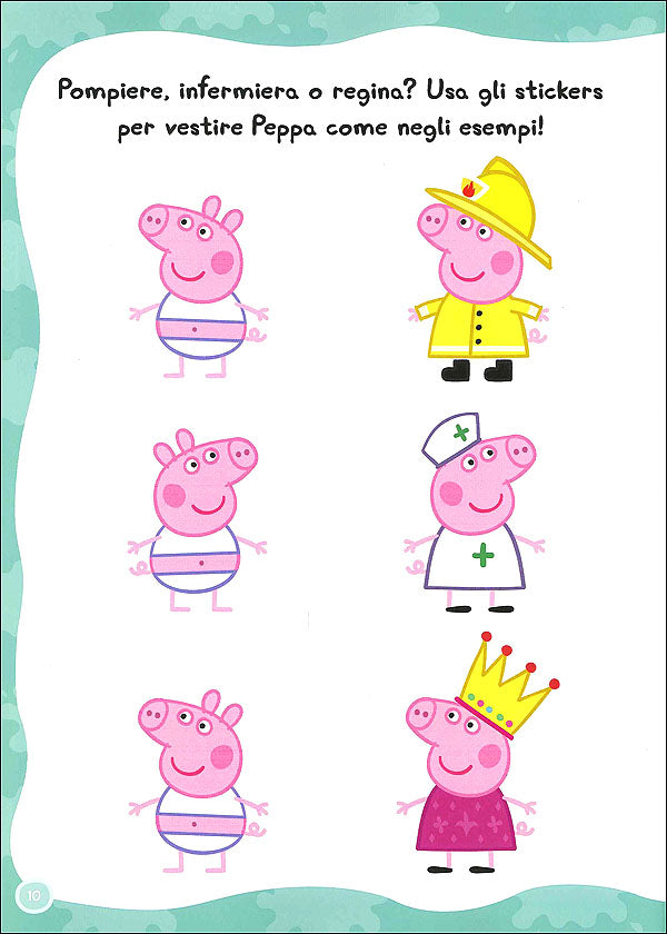 Peppa - Giochiamo insieme!::Hip hip urrà per Peppa! - Contiene 200 stickers!