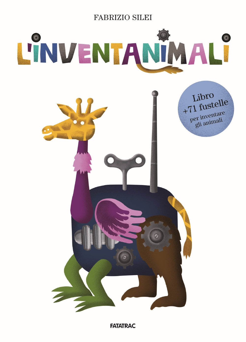 L'inventanimali::Libro + 71 fustelle per inventare gli animali