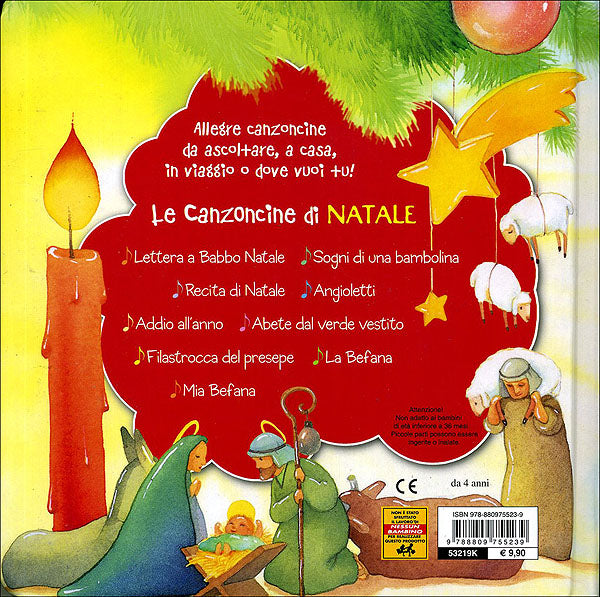 Le Canzoncine di Natale + CD::Leggi e canta con noi!