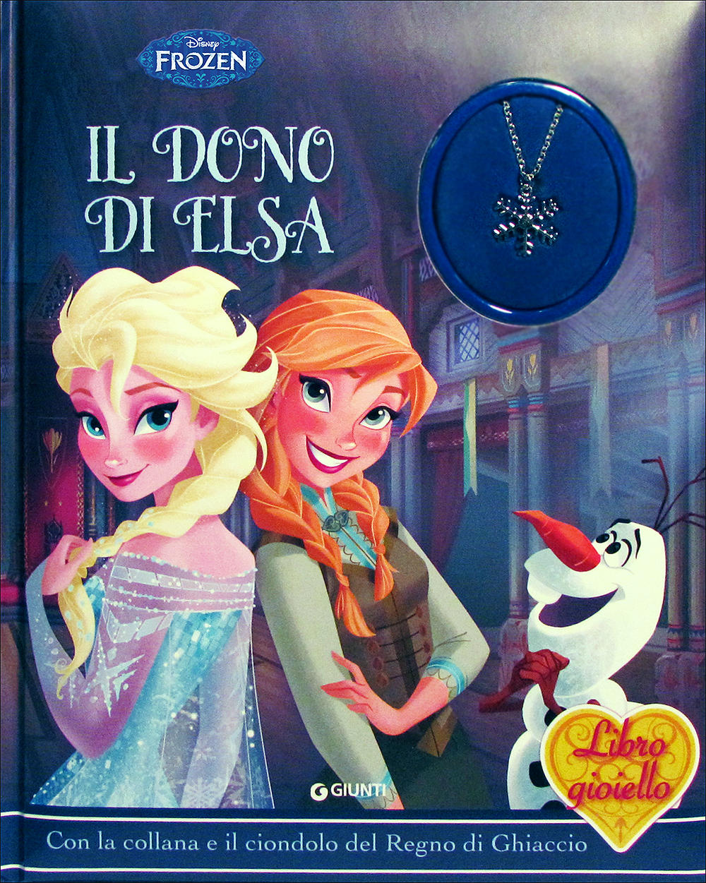 Libro gioiello - Frozen. Il dono di Elsa::Con la collana e il ciondolo del Regno di Ghiaccio