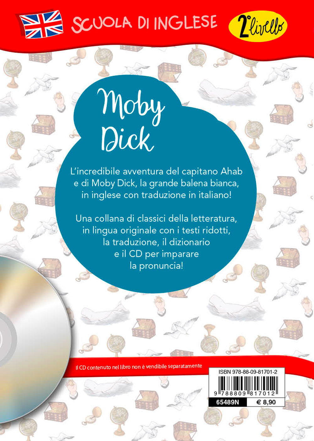 Moby Dick + CD::Con traduzione e dizionario