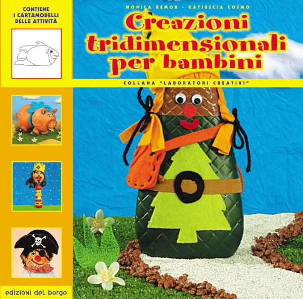 Creazioni tridimensionali per bambini