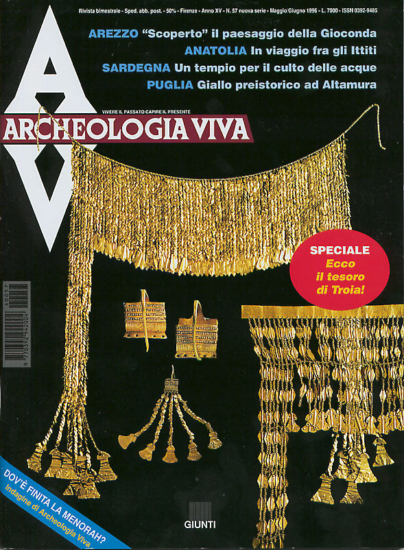 Archeologia Viva n. 57 - maggio/giugno 1996::Rivista bimestrale